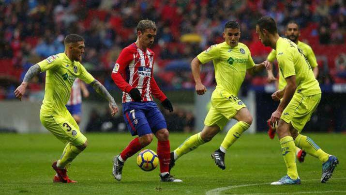 Atleacutetico Madrid vencioacute al Getafe y se afirmoacute como escolta de Barcelona