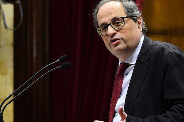 Fracasoacute el intento de investir al catalaacuten Torra