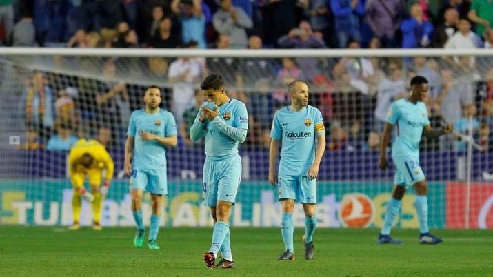 TODOS LOS GOLES  Sin Messi Barcelona fue fulminado por el Levante