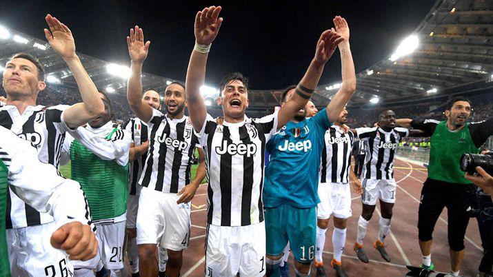 Higuaín y Dybala campeones con la Juventus