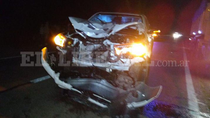 Ruta 34- un motociclista murioacute tras chocar una camioneta