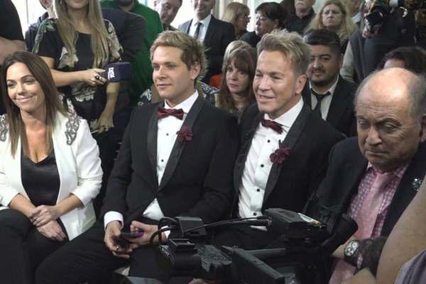 Finalmente Tomasito y Guido Suumlller contrajeron matrimonio