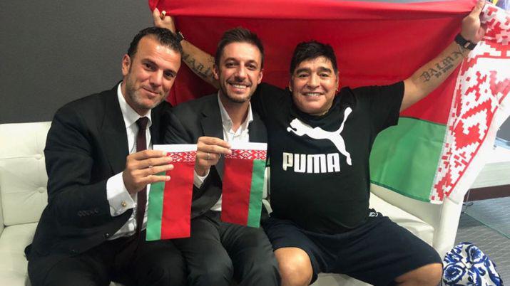 Maradona seraacute presidente y manager de un club bielorruso