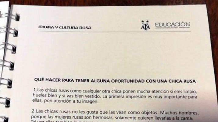 Cuestionan poleacutemico manual de seduccioacuten a mujeres rusas