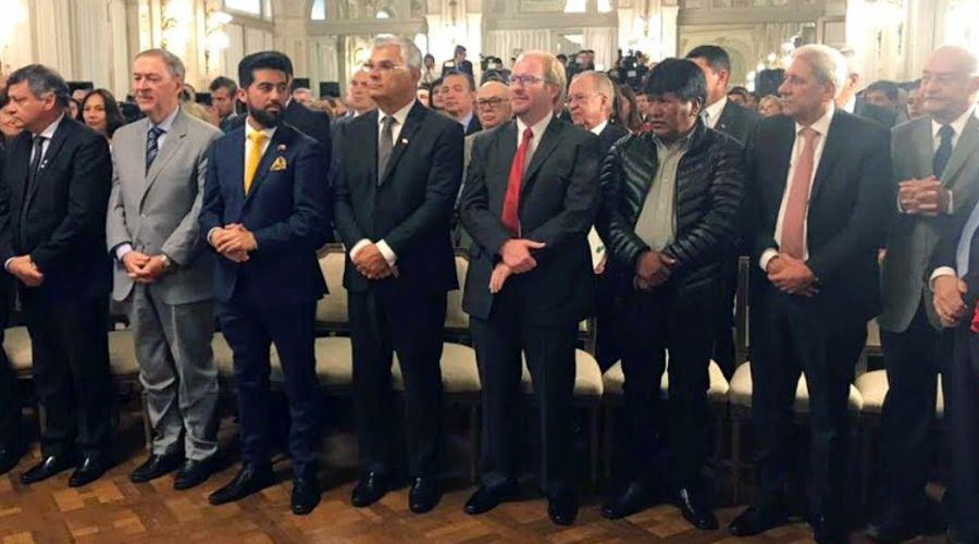 El vicegobernador Neder participoacute del plenario de la Zicosur