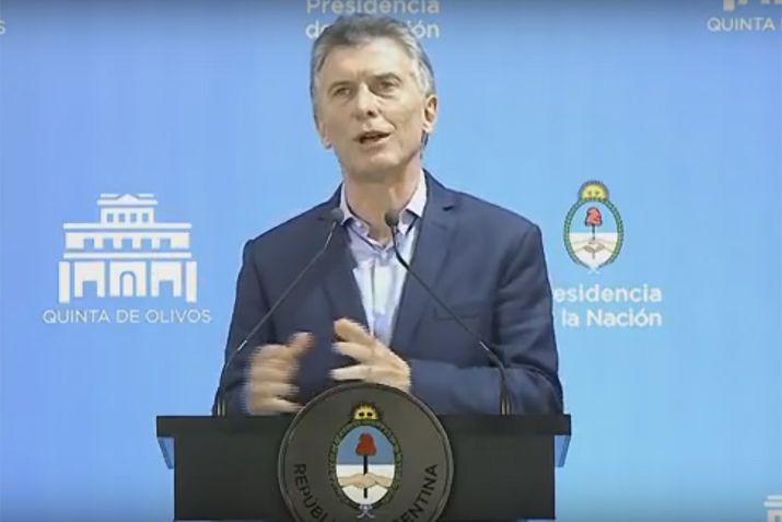 En vivo  Macri habla tras el inicio de la negociacioacuten con el FMI