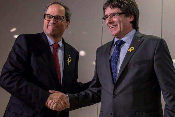 Torra asumiraacute hoy como presidente de Cataluntildea 