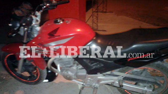 Recuperan una motocicleta que fue denunciada como robada en 2017