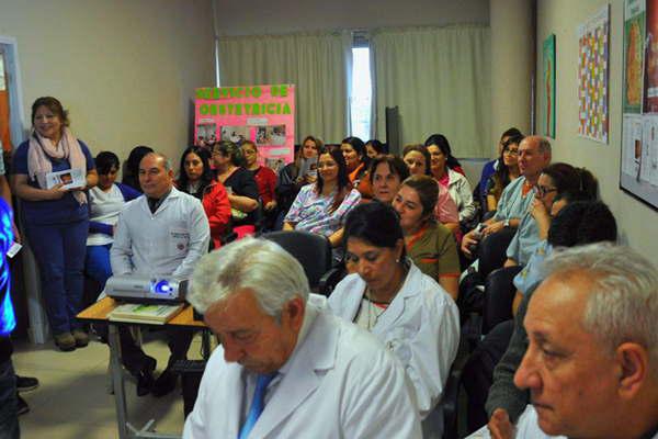 En el Centro Integral de Salud Banda se cerroacute ayer la Semana Mundial del Parto Respetado