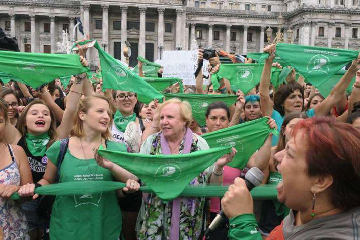 Los exponentes por el aborto legal en la Argentina se extendern hasta el 31 de mayo