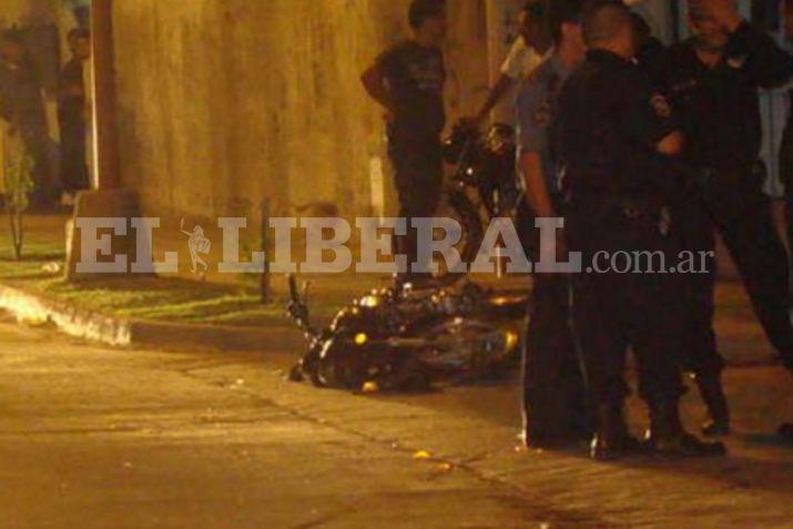 Las víctimas del siniestro vial se conducían en una motocicleta