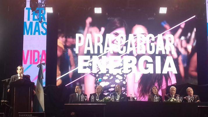 El gobernador Zamora destacoacute la maravilla de las aguas termales