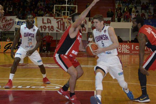 Quimsa dejoacute todo pero se le escapoacute en el cierre 