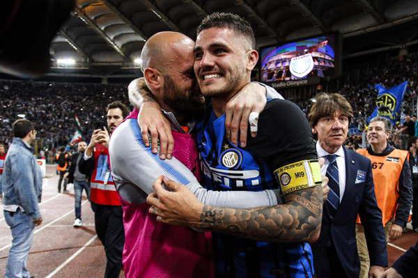 Inter con gol de Icardi jugaraacute la Champions