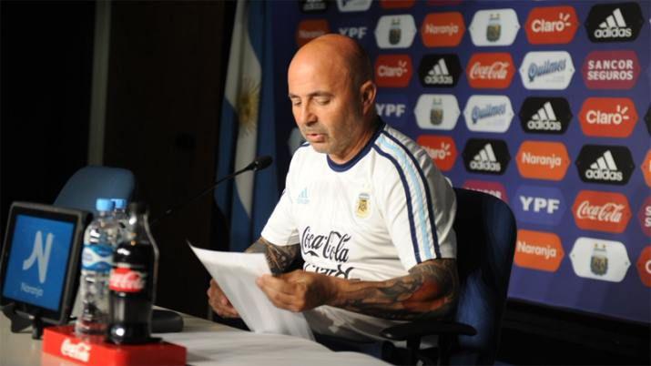 Sampaoli- Estamos obligados a conmover a todo un paiacutes