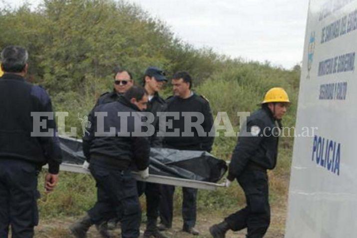 El cuerpo se encontraba en una humilde vivienda de la localidad de Cañada Escobar departamento Banda
