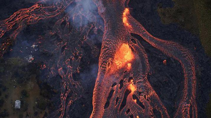 VIDEO  La impactante erupcioacuten del volcaacuten Kilauea