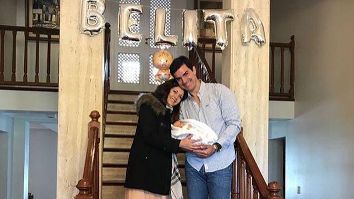 Isabel Macedo Juan Manuel Urtubey y la hija de ambos