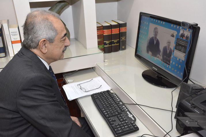 El ministro de Justicia de la Provincia Dr Ricardo Daives participó de una videoconferencia con el Ministerio de Justicia de la Nación