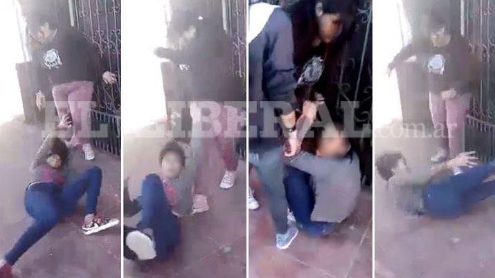 Indignante- la brutal pelea entre menores que se viralizó