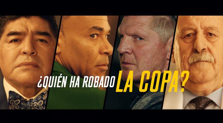 Video  iquestQuieacuten se roboacute la Copa del Mundo