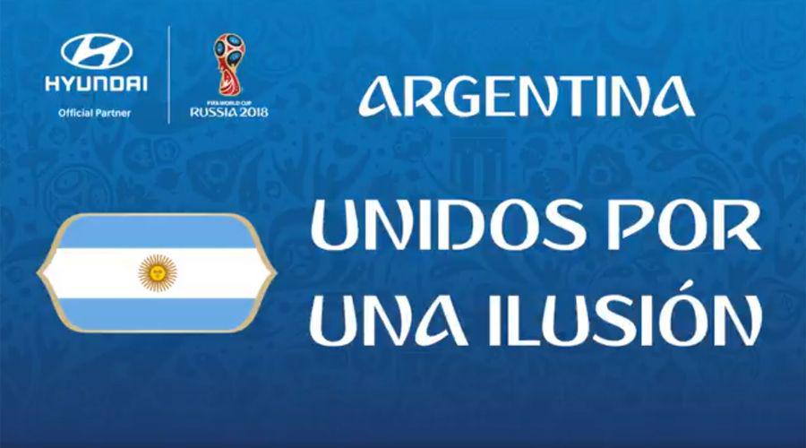 Ya estaacute el slogan que adornaraacute el micro de la Seleccioacuten Argentina en Rusia