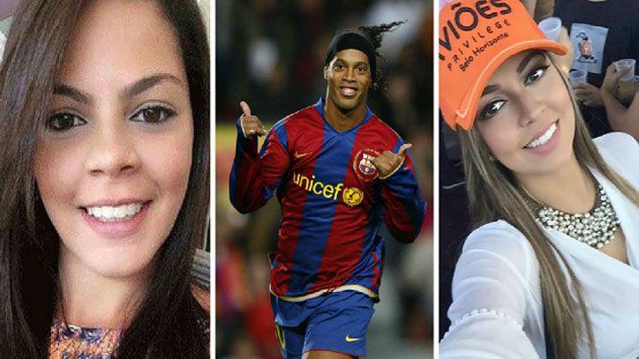 Ronaldinho se casaraacute con sus dos novias a la vez