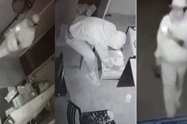 El video del robo de 100000 a una distribuidora llegoacute a la Fiscaliacutea y seriacutea una evidencia contundente