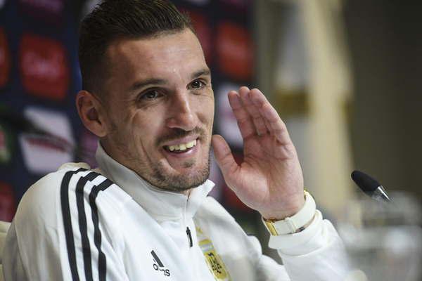 Franco Armani- Es un privilegio compartir entrenamiento con Messi