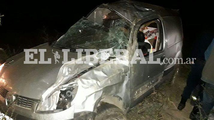 Un vuelco de camioneta dejoacute una nueva viacutectima fatal