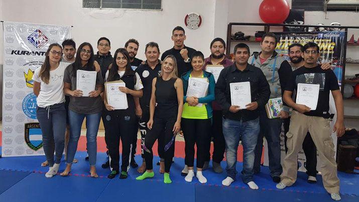 Primera Jornada Intensiva de Kickboxing Oliacutempico en Santiago del Estero