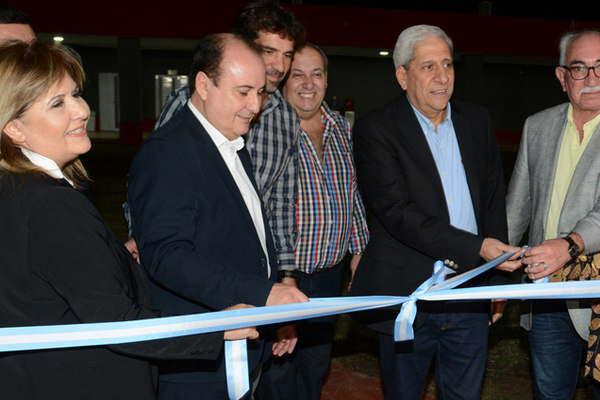 Neder y Montenegro inauguran obras en el predio de UPCN