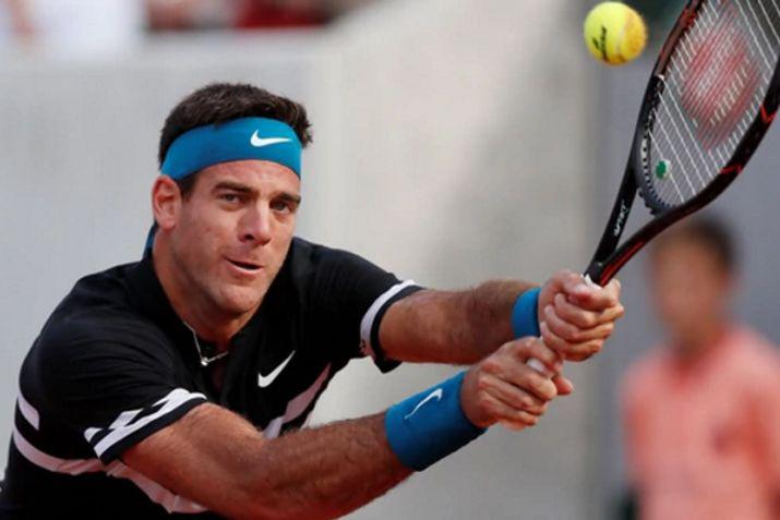 Juan Martín del Potro se impuso en la primera ronda por vencer a Nicolas Mahut por 1-6 6-1 6-2 y 6-4
