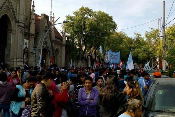 La Marcha Federal por Pan y Trabajo pasoacute por Santiago del Estero