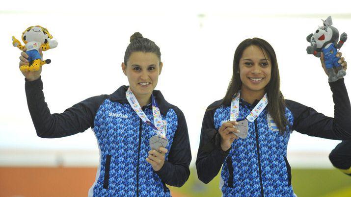 Natalia Vera y Mariana Diacuteaz se quedaron con la medalla de plata