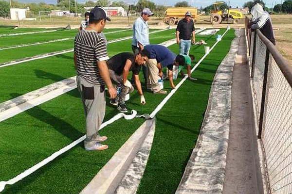 Campo Gallo habilitaraacute una cancha de ceacutesped sinteacutetico para jugar hockey