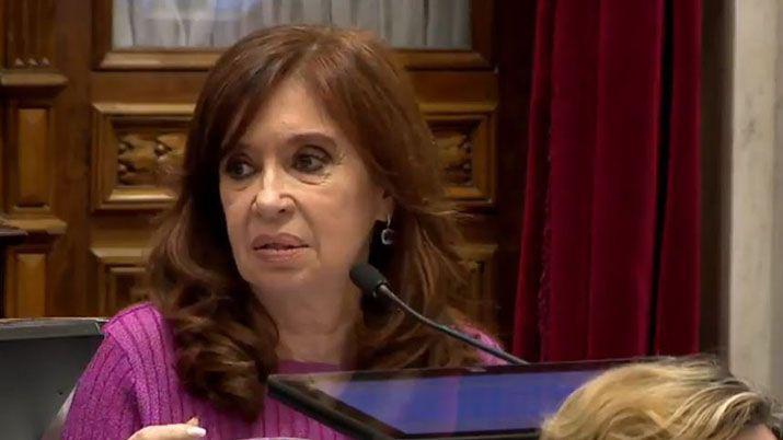 Cristina habloacute durante 50 minutos y pidioacute al Gobierno terminar con las mentiras
