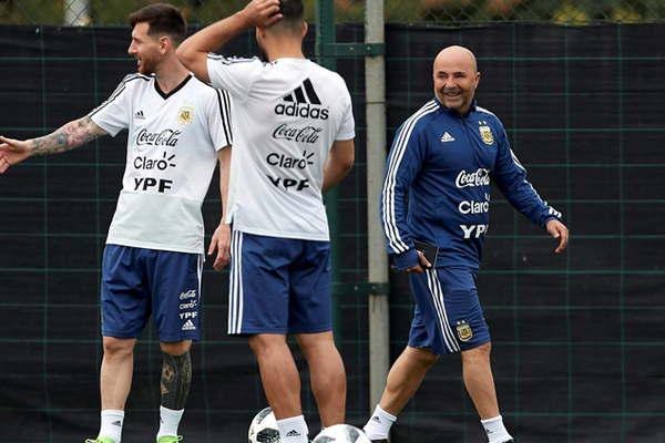 Sampaoli y un dilema- el once inicial para el debut