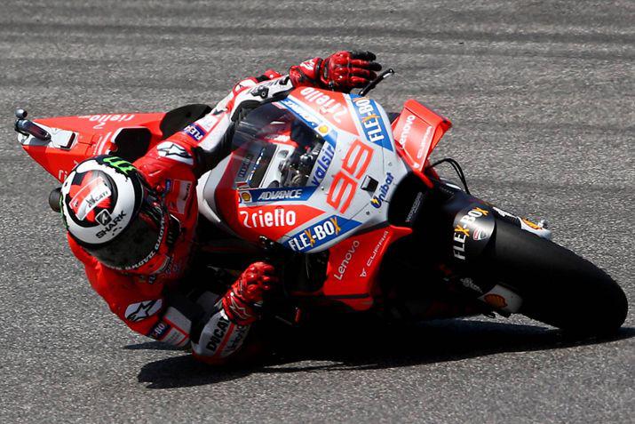 Jorge Lorenzo dominó el Gran Premio de Italia de inicio a fin
