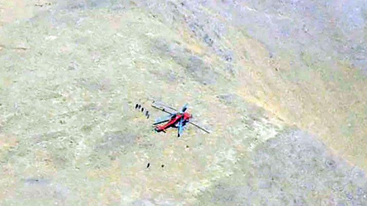 Comenzoacute el rescate del helicoacuteptero en Catamarca