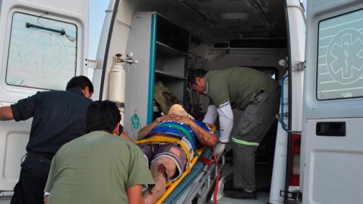 Empleados de vialidad se accidentaron sobre ruta 34