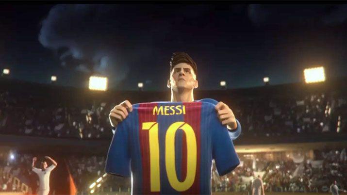 Heart of a Lio- el corto animado de Lionel Messi