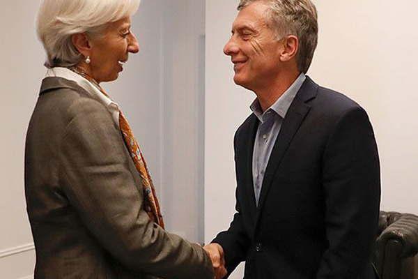 El presidente Macri se reuniraacute con Christine Lagarde en Canadaacute