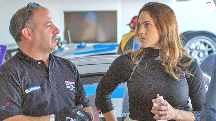 Zanazzi la mujer que sorprendioacute con la pole