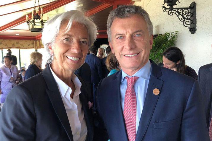 El presidente de la Nación se mostró junto a la directora del FMI