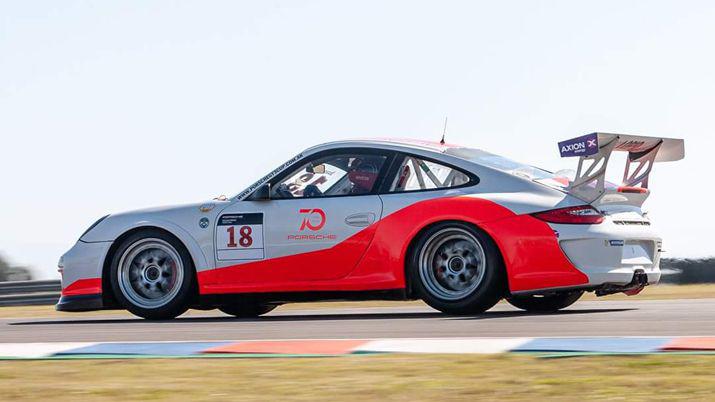 Ciantini se quedoacute con la segunda final de la Porsche GT3 Cup