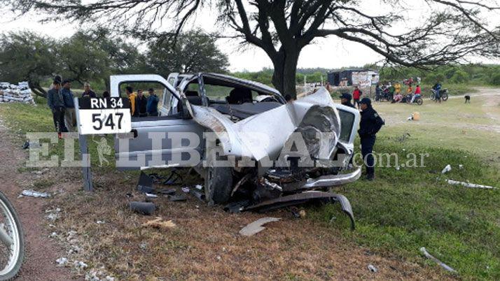 Imagen exclusiva del vuelco