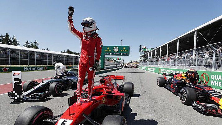 Ganoacute Vettel y cortoacute una mala racha de 14 antildeos para Ferrari