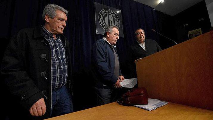 La CGT dispuso un paro nacional para el lunes 25