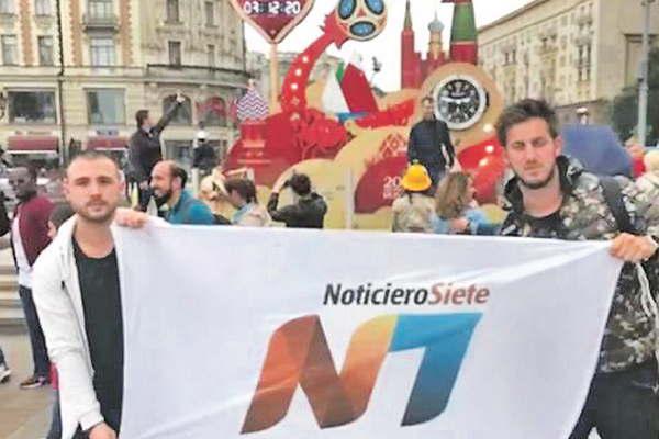 Los santiaguentildeos viviraacuten el Mundial a traveacutes de  los enviados de Canal 7